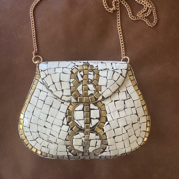 NEW Ramla Handmade Mosaic Bag - Picture 3 of 7